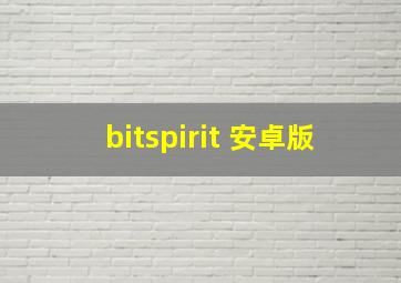 bitspirit 安卓版